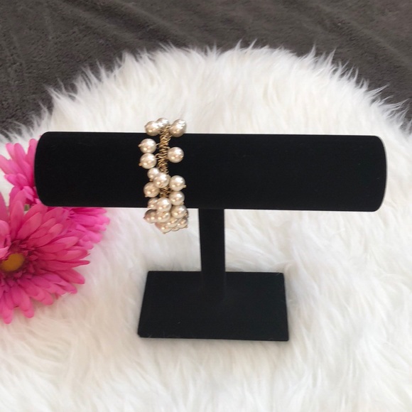 J. Crew Jewelry - J. Crew Pearl Bib Bracelet